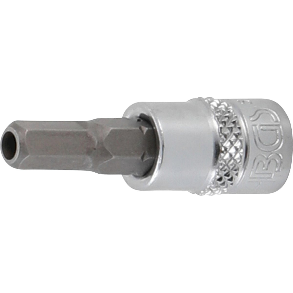 Antgalis įpresuotas į galvutę | 6,3 mm (1/4") | hex šešiakampis su skyle 5 mm (5156-5)