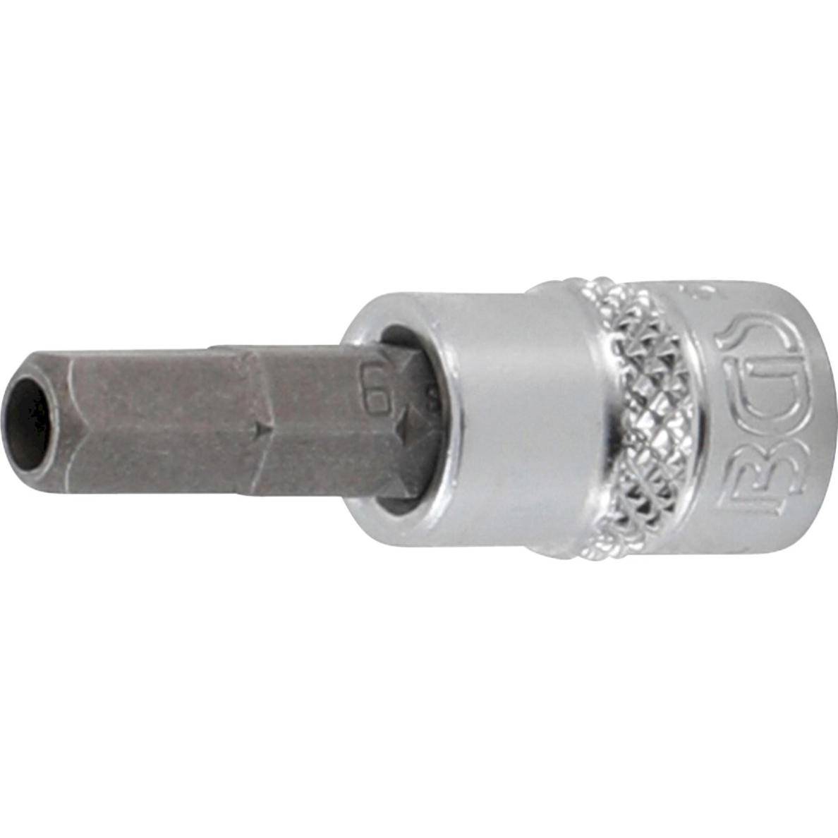 Antgalis įpresuotas į galvutę | 6,3 mm (1/4") | hex šešiakampis su skyle 6 mm (5156-6) Antgalis įpresuotas į galvutę | 6,3 mm (1/4") | hex šešiakampis su skyle 6 mm (5156-6)