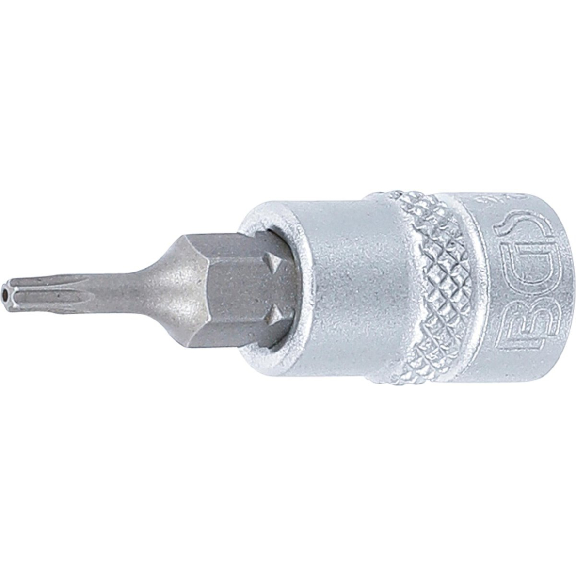 Antgalis įpresuotas į galvutę | 6.3 mm (1/4") | T-Star su skyle (Torx) T8 (2356) Antgalis įpresuotas į galvutę | 6.3 mm (1/4") | T-Star su skyle (Torx) T8 (2356)