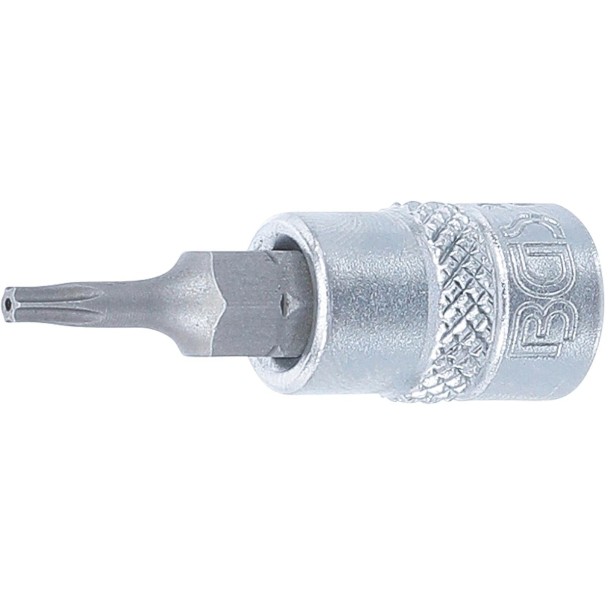 Antgalis įpresuotas į galvutę | 6.3 mm (1/4") | T-Star su skyle (Torx) T9 (2364) Antgalis įpresuotas į galvutę | 6.3 mm (1/4") | T-Star su skyle (Torx) T9 (2364)