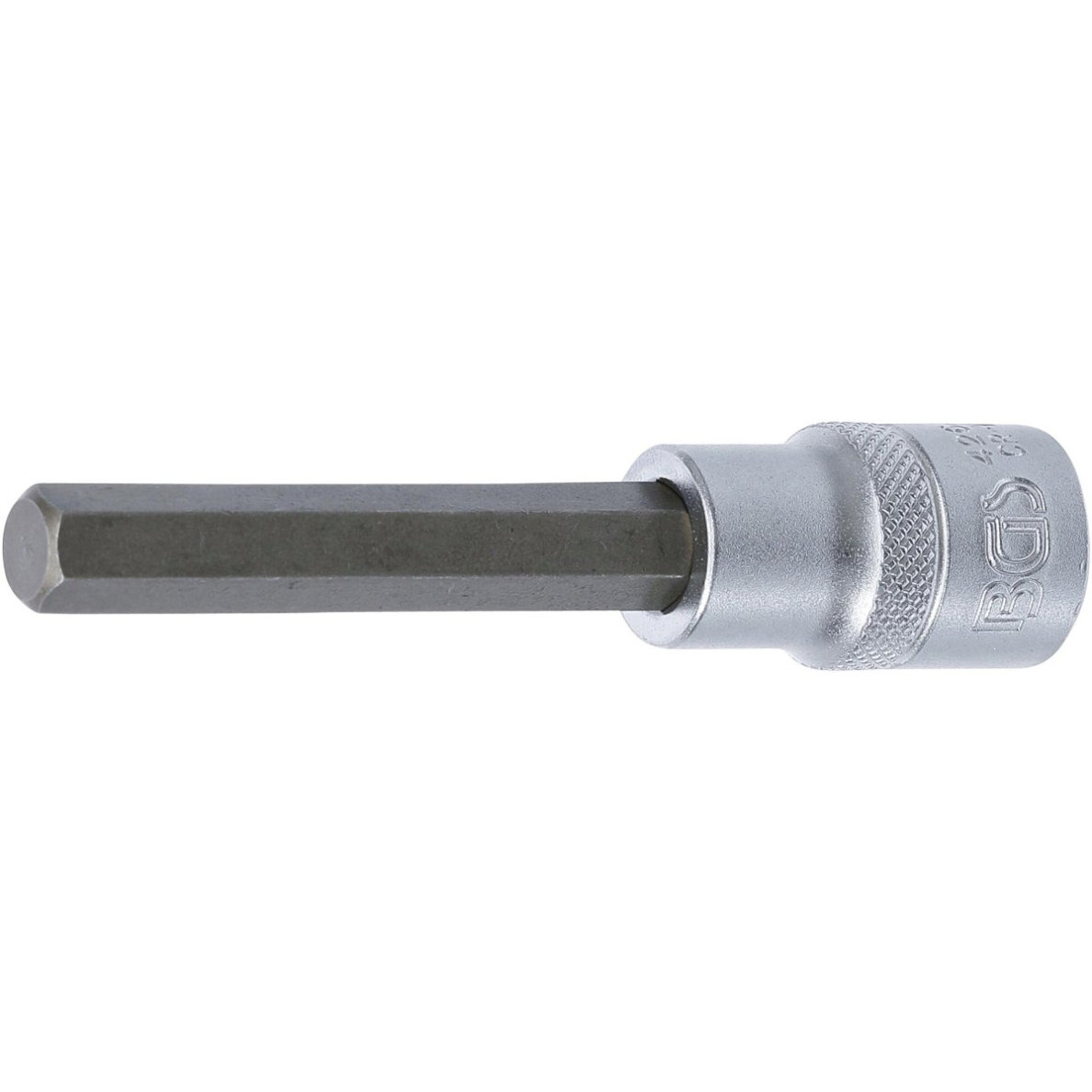 Antgalis įpresuotas į galvutę | ilgis 100 mm | 12,5 mm (1/2") | hex šešiakampis 10 mm (4264) Antgalis įpresuotas į galvutę | ilgis 100 mm | 12,5 mm (1/2") | hex šešiakampis 10 mm (4264)