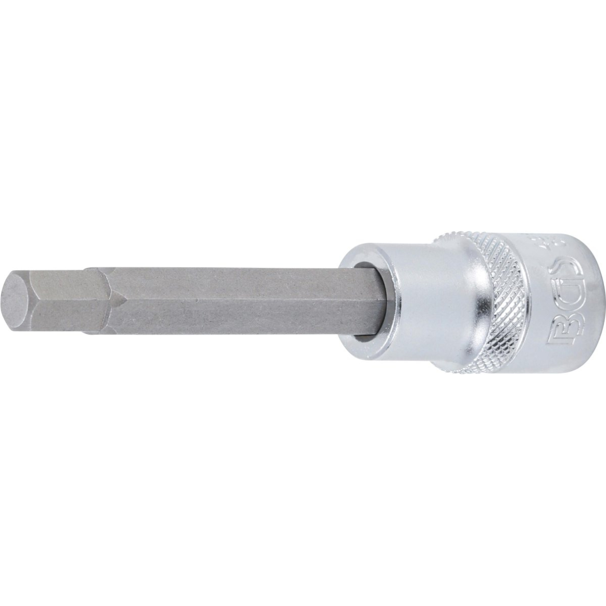 Antgalis įpresuotas į galvutę | ilgis 100 mm | 12,5 mm (1/2") | hex šešiakampis 9 mm (4268)