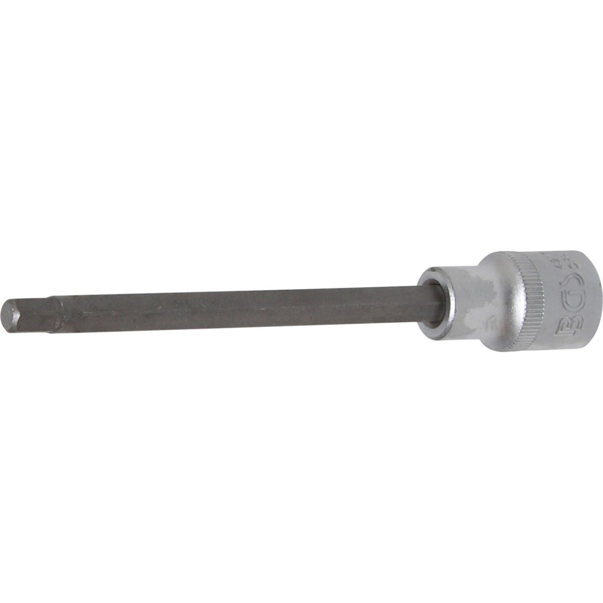 Antgalis įpresuotas į galvutę | ilgis 140 mm | 12,5 mm (1/2") | hex šešiakampis 7 mm (4217) Antgalis įpresuotas į galvutę | ilgis 140 mm | 12,5 mm (1/2") | hex šešiakampis 7 mm (4217)