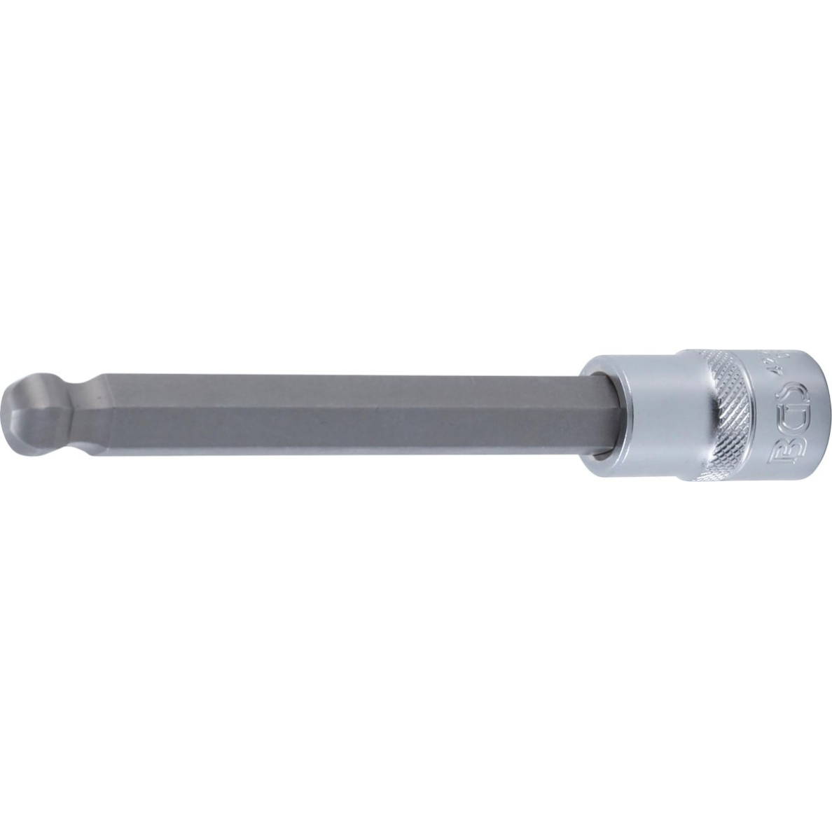 Antgalis įpresuotas į galvutę | ilgis 140 mm | 12,5 mm (1/2") | šešiakampis su šarnyru 12 mm (4258-12) Antgalis įpresuotas į galvutę | ilgis 140 mm | 12,5 mm (1/2") | šešiakampis su šarnyru 12 mm (4258-12)