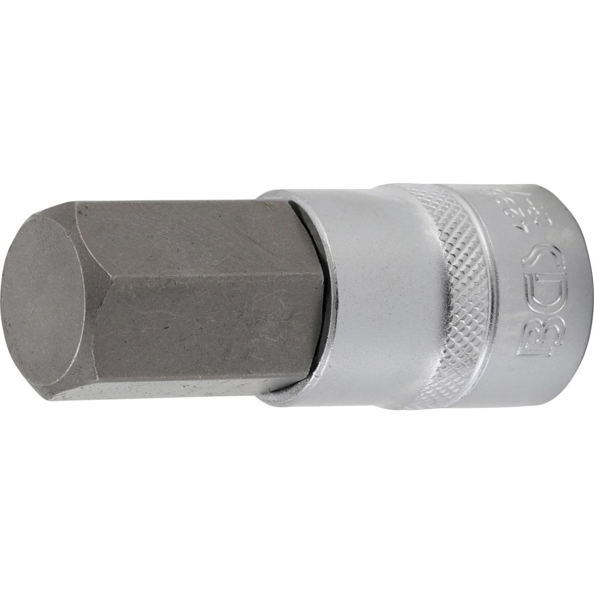 Antgalis įpresuotas į galvutę | ilgis 70 mm | 12,5 mm (1/2") | Hex šešiakampis 22 mm (4295)