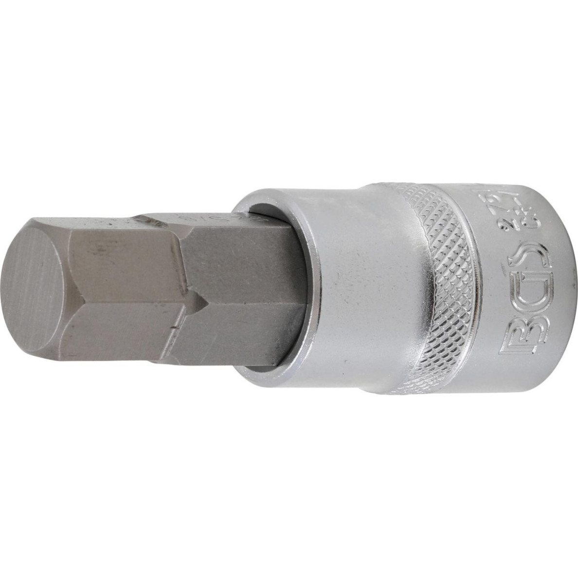 Antgalis įpresuotas į galvutę | ilgis 70 mm | 12.5 mm (1/2") | hex šešiakampis 5/8" (2751) Antgalis įpresuotas į galvutę | ilgis 70 mm | 12.5 mm (1/2") | hex šešiakampis 5/8" (2751)