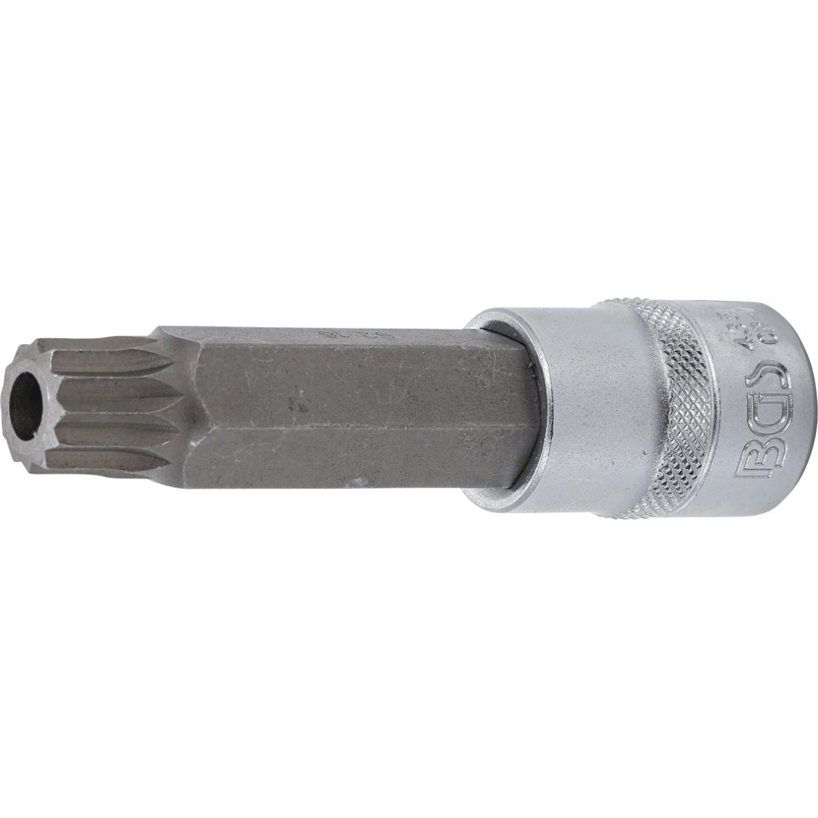 Antgalis įpresuotas | ilgis 100 mm | 12.5 mm (1/2") | Spline su skyle (XZN) M16 (4357) Antgalis įpresuotas | ilgis 100 mm | 12.5 mm (1/2") | Spline su skyle (XZN) M16 (4357)