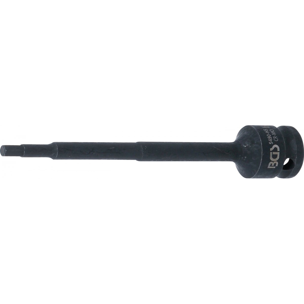 Antgalis smūginis | 150 mm ilgio | 12,5 mm (1/2") | Hex šešiakampis 5 mm (5490-H5) Antgalis smūginis | 150 mm ilgio | 12,5 mm (1/2") | Hex šešiakampis 5 mm (5490-H5)