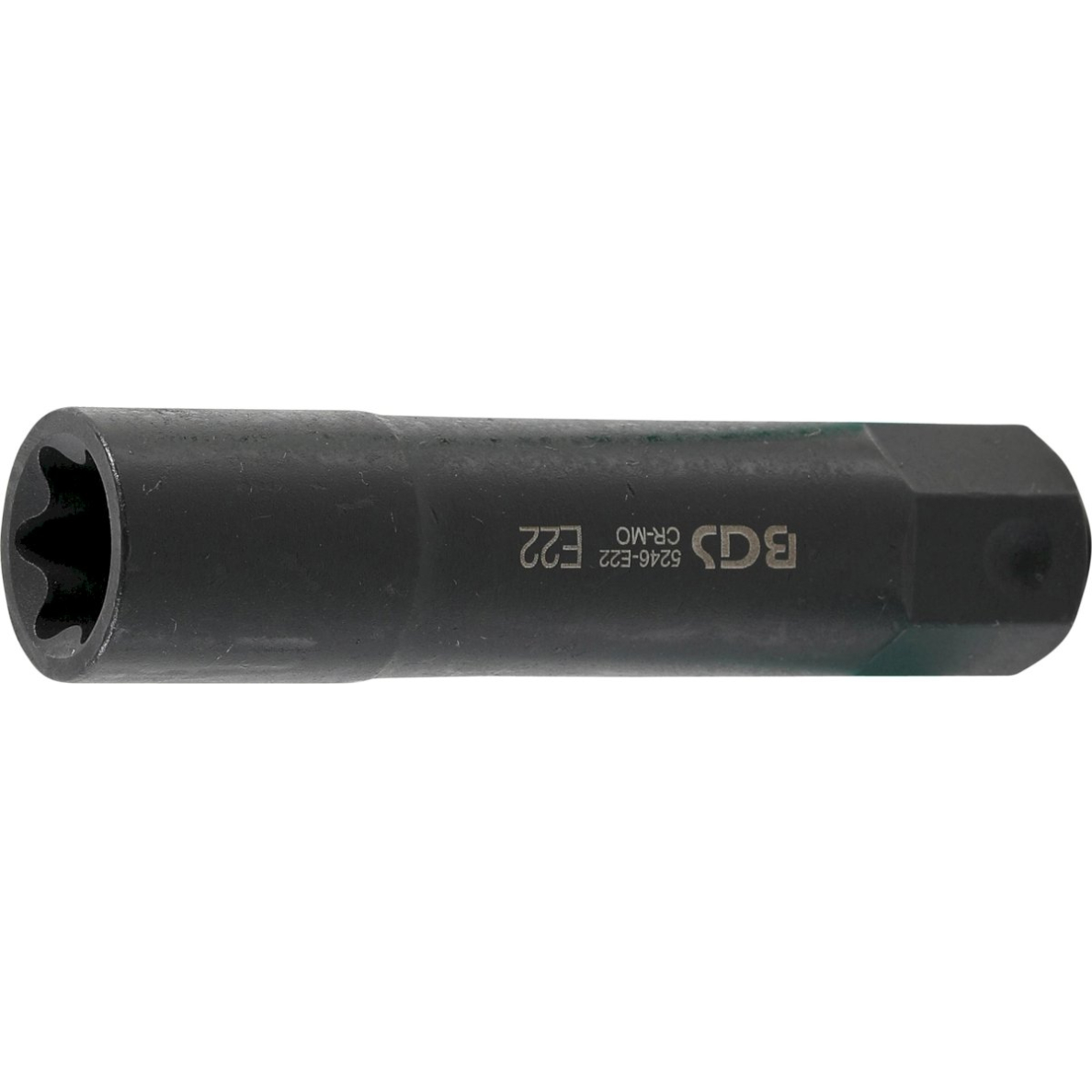 Antgalis smūginis / galvutė | ilgis 100 mm | 22 mm storio | E-tipas | E22 (5246-E22)