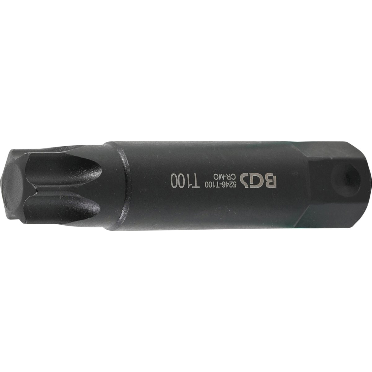 Antgalis smūginis | ilgis 100 mm | 22 mm storio | T-Star (Torx) T100 (5246-T100)