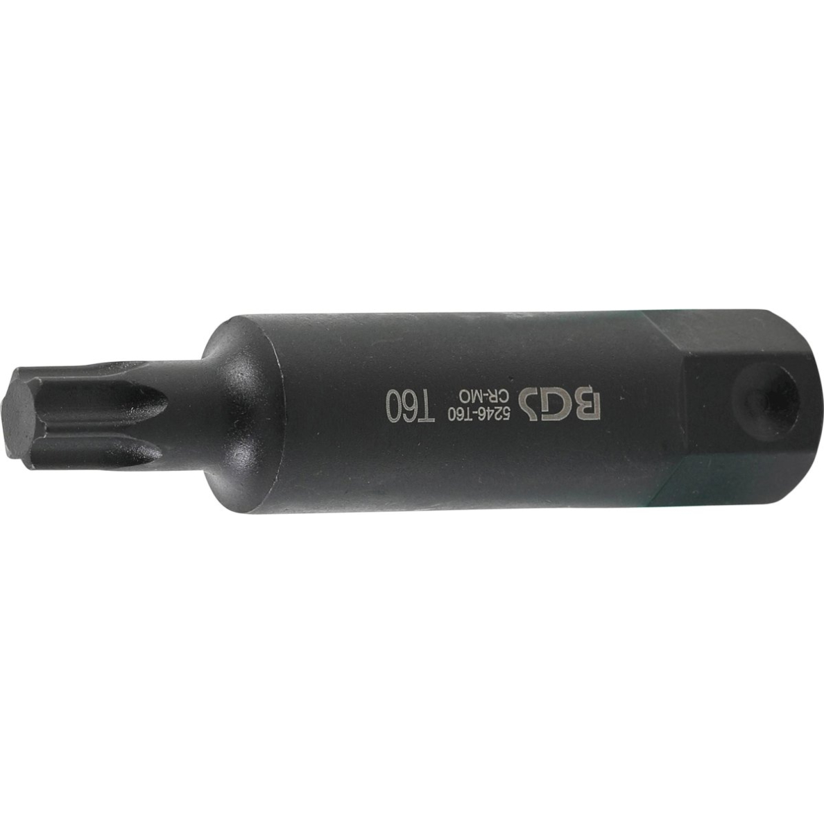 Antgalis smūginis | ilgis 100 mm | 22 mm storio | T-Star (Torx) T60 (5246-T60) Antgalis smūginis | ilgis 100 mm | 22 mm storio | T-Star (Torx) T60 (5246-T60)