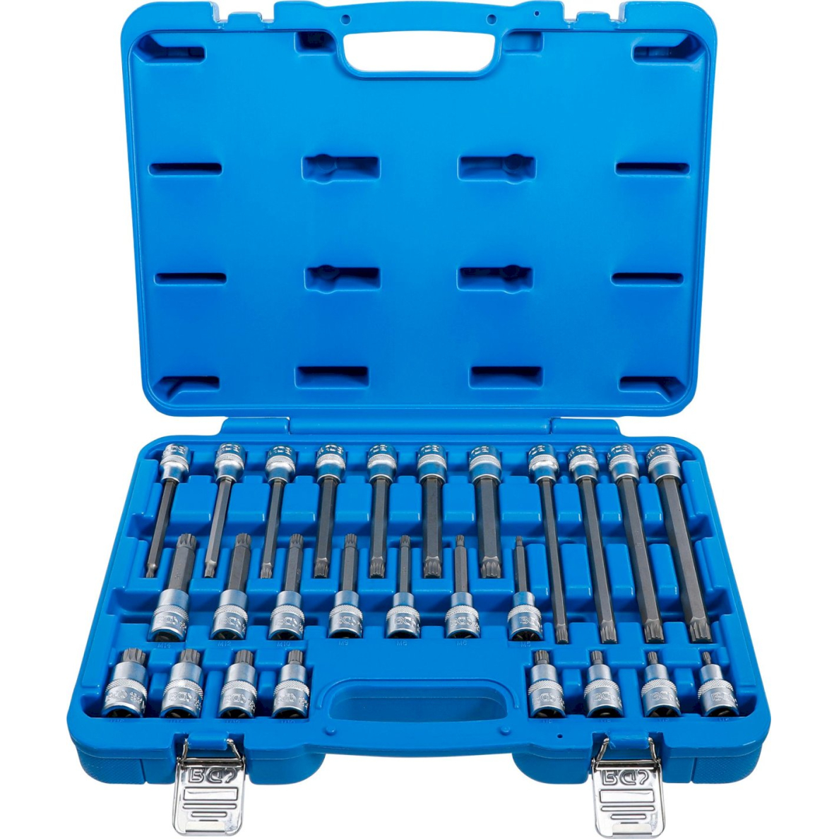 Antgalių rinkinys | 12,5 mm (1/2") | Spline (XZN) M4 - M16 | 26 vnt. (5180) Antgalių rinkinys | 12,5 mm (1/2") | Spline (XZN) M4 - M16 | 26 vnt. (5180)