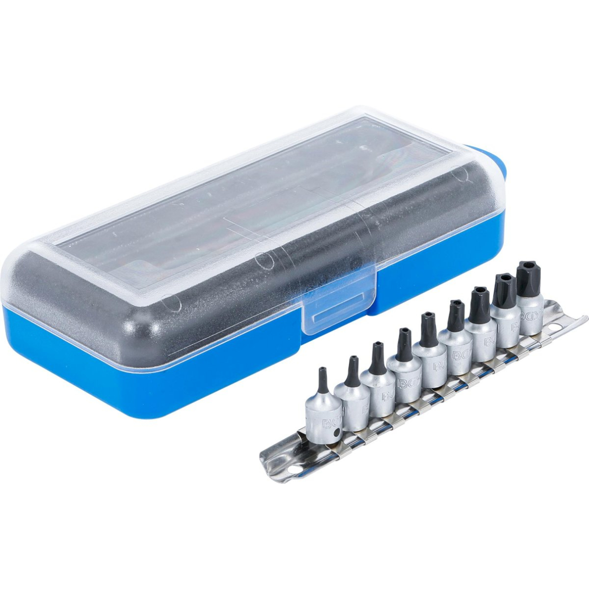 Antgalių rinkinys | 6.3 mm (1/4") | T-Star 5-kampiai (Torx) | 9 vnt. (2355) Antgalių rinkinys | 6.3 mm (1/4") | T-Star 5-kampiai (Torx) | 9 vnt. (2355)