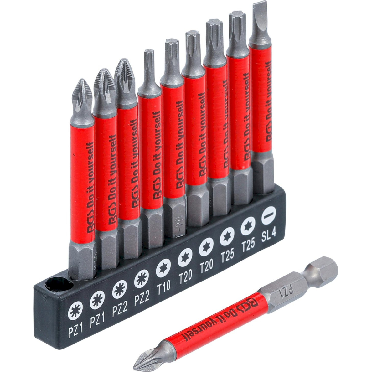 Antgalių rinkinys | neslystanti apsauga | magnetiniai | 70 mm | 10 vnt. (4831)