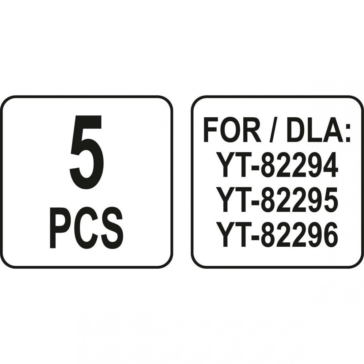 Antgalių rinkinys Yato YT-82301 1 Antgalių rinkinys Yato YT-82301 1