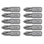 Antgaliai 1/4 PH2x25mm S2 / 10vnt. Antgaliai 1/4 PH2x25mm S2 / 10vnt.