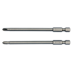 Antgaliai kryžminiai trikampiai 1/4", 2vnt, : NR1 X100MM; NR3 X100MM (YT-0496)