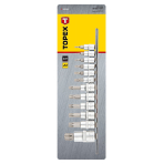 Antgaliai su galvute Torx  ir ertme T10-T40, 1/4"
