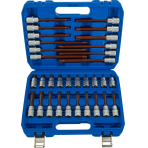 Antgaliai Torx CV 1/2'' T20-T70 32vnt.