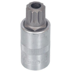 Antgalis 1/2 įpresuotas M16*55mm su skyle, SPLINE