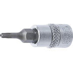 Antgalis 1/4" įpresuotas į galvutę su skyle, penkiakampis TS10x38mm (5184-TS10)