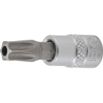 Antgalis įpresuotas į galvutę | 6.3 mm (1/4") | T-star su skyle (Torx) T45 (2165-T45)