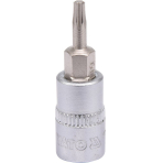 Antgalis įpresuotas į galvutę | 6.3 mm (1/4") | T-Star (Torx) T10 (YT-04302)