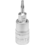 Antgalis įpresuotas į galvutę | 6.3 mm (1/4") | T-Star (Torx) T8 (YT-04301)