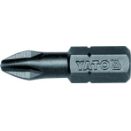 Antgalis kryžminis 1/4"x25MM, dydis PH2, S2 50 vnt  (YT-7808)