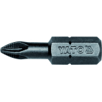 Antgalis kryžminis 1/4"x25MM, dydis PZ1, S2  50 vnt  (YT-7810)