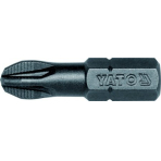 Antgalis kryžminis 1/4"x25MM, dydis PZ3, S2  50 vnt (YT-7812)