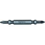 Antgalis kryžminis dvipusis 1/4"x65MM, dydis PH1-PH1, S2, 50 vnt. (YT-7880)
