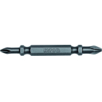 Antgalis kryžminis dvipusis 1/4"x65MM, dydis PH1-PH2, S2 50 vnt. (YT-7883)