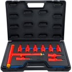Antgalių rinkinys VDE | 12,5 mm (1/2") | T-Star (Torx ) T20 - T55 | 10 vnt. (7131)
