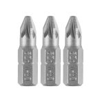 Antgaliukai - bitai PZ2 x 25 mm, 3 vnt
