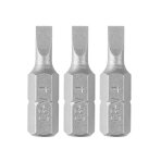 Antgaliukai - bitai SL4 x 0,6 x 25 mm, 3 vnt