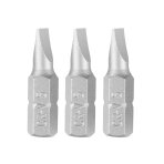 Antgaliukai - bitai SL5 x 0,8 x 25 mm, 3 vnt