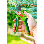 Anvil pruning scissors, spacing adjustment, cutting diameter 12 mm