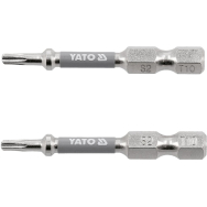Antgaliai | 6,3 mm (1/4") | S2 Ni | T-Star (Torx) T10 | 50 mm | 2 vnt. (YT-78031)