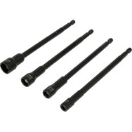 Antgaliai - galvutės magnetinės CR-V | 1/4" | 150 mm | 4 vnt | 6-13 mm (YT-04642) Antgaliai - galvutės magnetinės CR-V | 1/4" | 150 mm | 4 vnt | 6-13 mm (YT-04642)