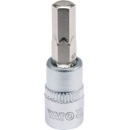 Antgalis įpresuotas į galvutę | 6,3 mm (1/4") | hex šešiakampis 6 mm (YT-04373)