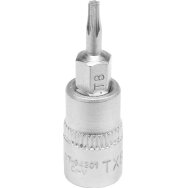 Antgalis įpresuotas į galvutę | 6.3 mm (1/4") | T-Star (Torx) T8 (YT-04301)