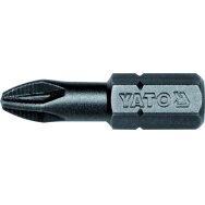 Antgalis kryžminis 1/4"x25MM, dydis PZ2, S2  50 vnt (YT-7811)