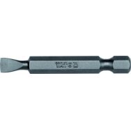 Antgalis plokščias 1/4" x50mm , dydis 6 mm, S2  50 vnt (YT-7844)