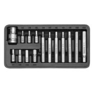 Antgalių rinkinys | Hex šešiakampiai | 15 vnt. (YT-0413)