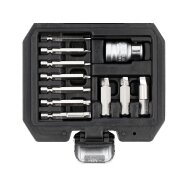 Antgalių rinkinys | pažeistam vidiniam hex ešiakampiui | 11 vnt. (YT-04583)