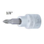 Antgaliai įpresuoti į galvutę 3/8''