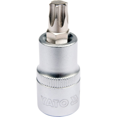 Antgalis įpresuotas į galvutę 1/2", T50 x 55 mm (YT-04316) Antgalis įpresuotas į galvutę 1/2", T50 x 55 mm (YT-04316)