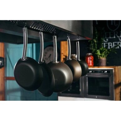 Anglies plieno keptuvė Skottsberg 20cm 2 Anglies plieno keptuvė Skottsberg 20cm 2