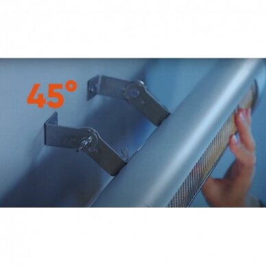 Anglies pluošto infraraudonųjų spindulių šildytuvai Veito BLADE S sidabrinis su pulteliu 5 Anglies pluošto infraraudonųjų spindulių šildytuvai Veito BLADE S sidabrinis su pulteliu 5